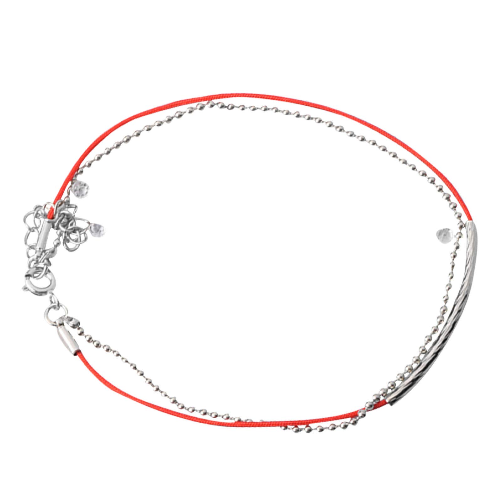 Hislaves Adjustable Rope Ball Chain Bracelet for Men & Women - Trendy Fashion Jewelry Accessory, Perfect Gift for Parties, Casual Wear & Everyday Style