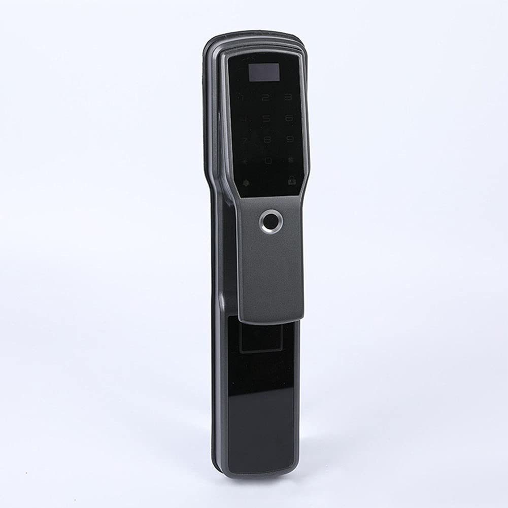 Smart Fingerprint Door Lock - Keyless Entry, Auto Locking & Multi-Function Security Lock for Home, Office & Hotel (Black) | Hands-Free Access with Fingerprint, PIN Code & Auto-Unlock Technology for Ultimate Convenience & Safety
