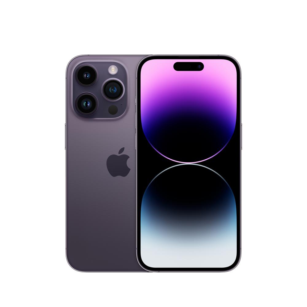 iPhone 14 Pro 128GB - Dark Purple | Latest Apple Smartphone with A16 Bionic Chip, Super Retina XDR Display & Pro Camera System | Perfect for Photography, Gaming & Productivity