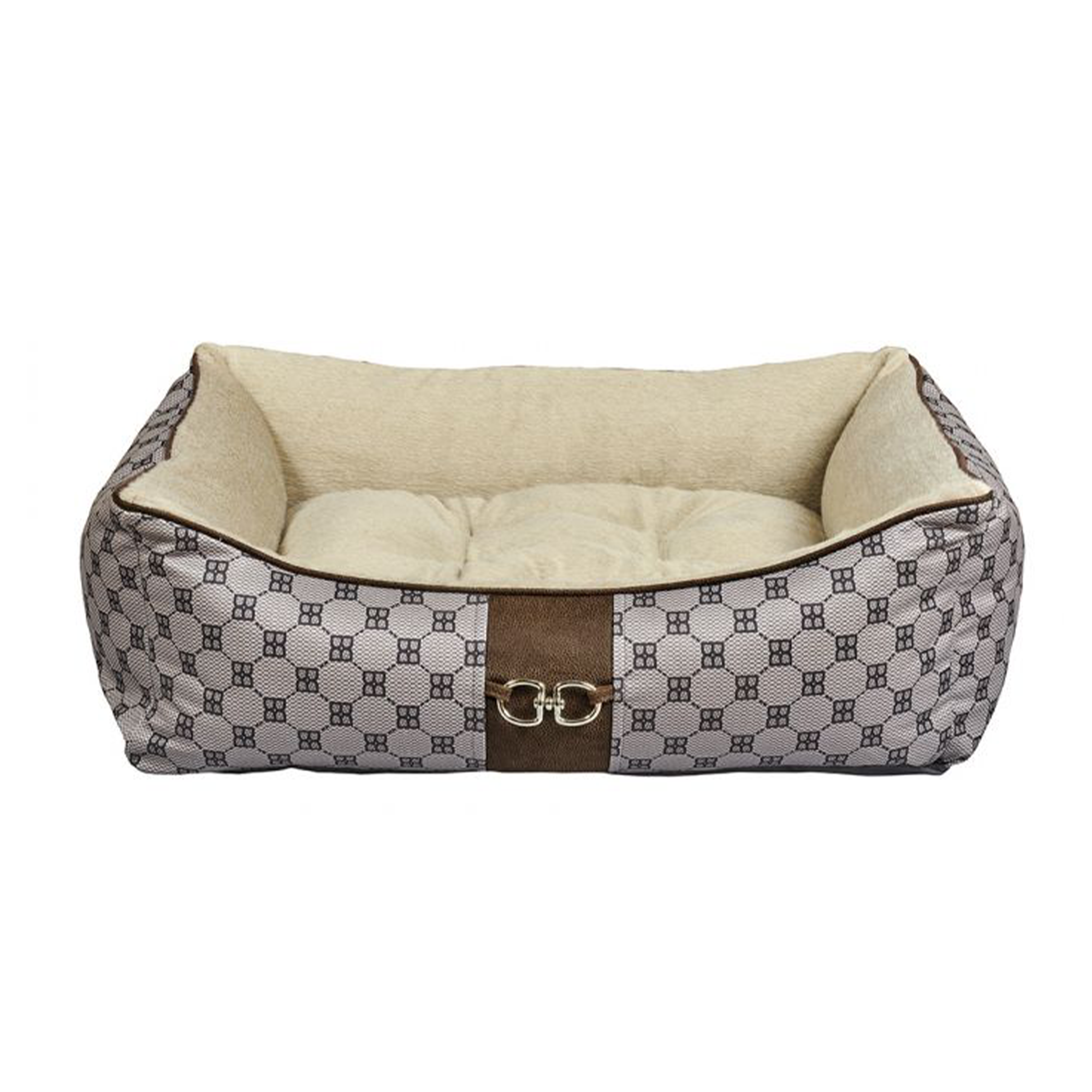 Bowser's Signature Scoop Bed - Premium Dog Bed for Large Breeds, Orthopedic Support, Washable Cover - Perfect for Living Room, Bedroom & Pet-Friendly Spaces