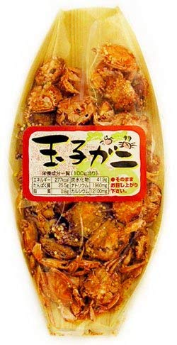 3 Pack Okabe Tamago Mini Dried Crab Snacks 42g (1.48oz) - Authentic Japanese Seafood Snack - Perfect for On-the-Go, Lunch Boxes & Asian Food Lovers