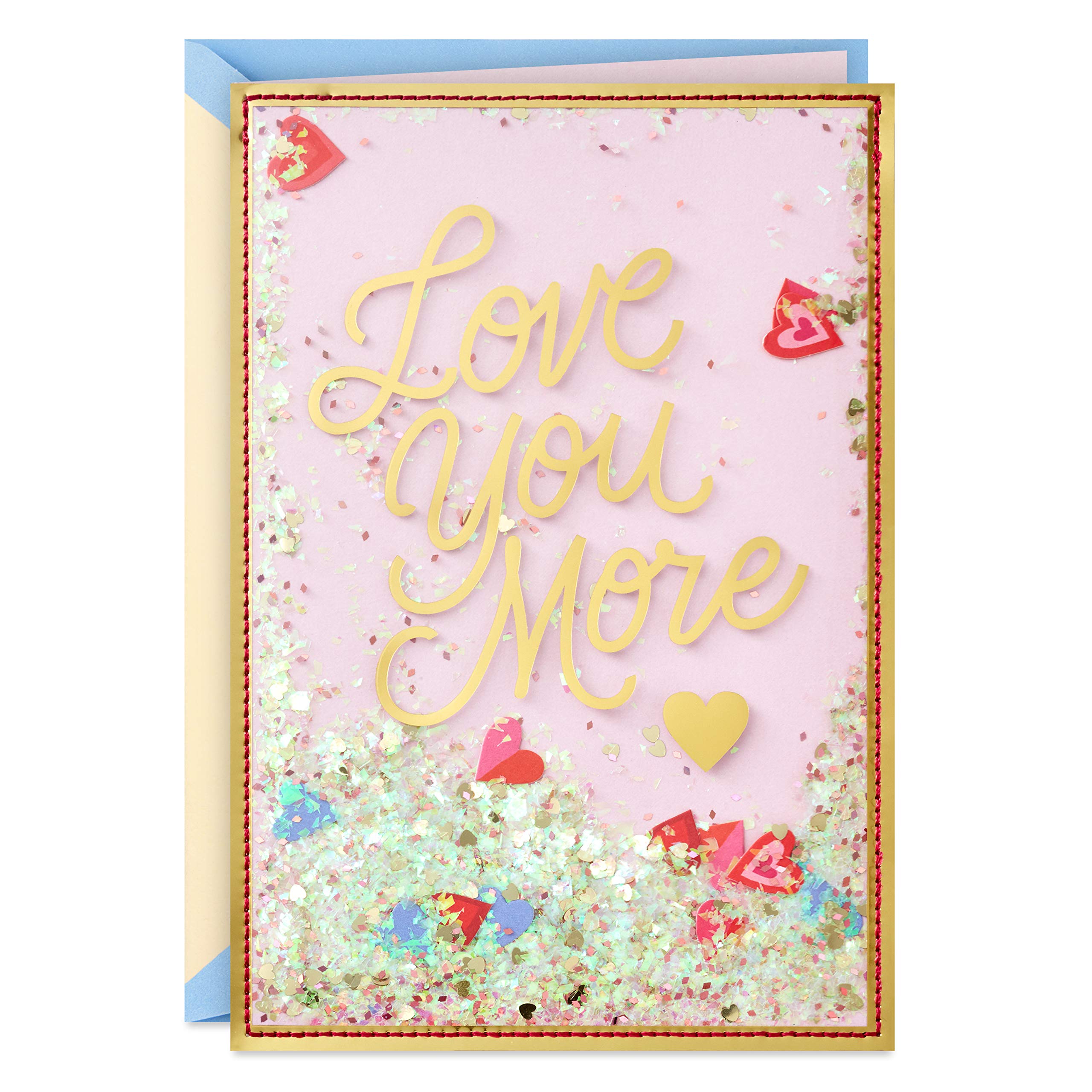 Hallmark Signature Anniversary Card - Day Filled with Love - Romantic Greeting Card for Birthday, Valentine's Day & Special Occasions - Perfect for Couples, Spouses & Loved Ones