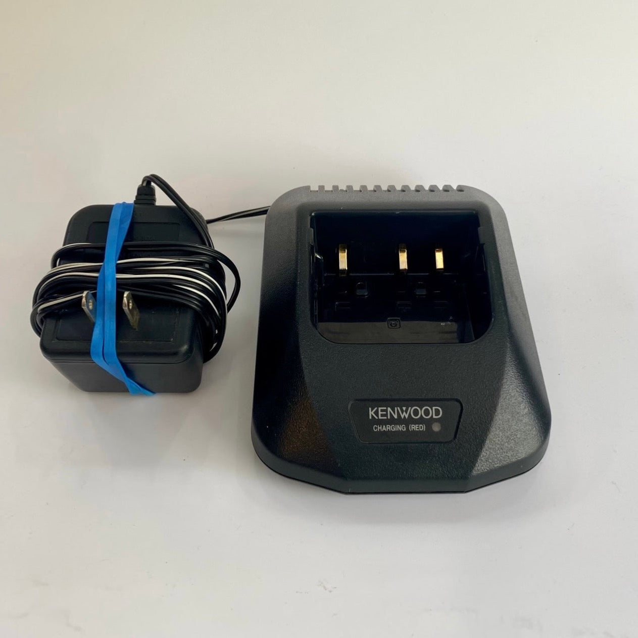 Kenwood KSC19 Single Radio Charger - Fast Charging Station for Two-Way Radios | Perfect for Construction Sites, Security Teams & Outdoor Adventures