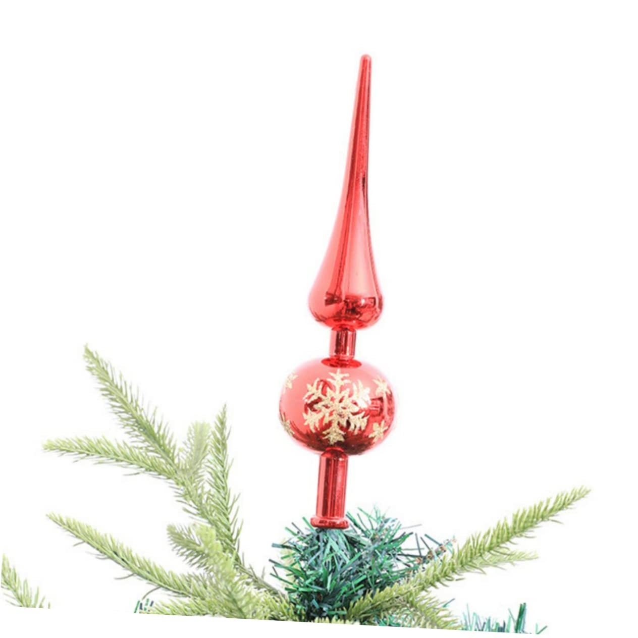 Sparkling Christmas Tree Topper with Sequins - Elegant Holiday Decor for Xmas Tree, Home & Party Decoration | Perfect for Living Room, Office & Festive Gatherings