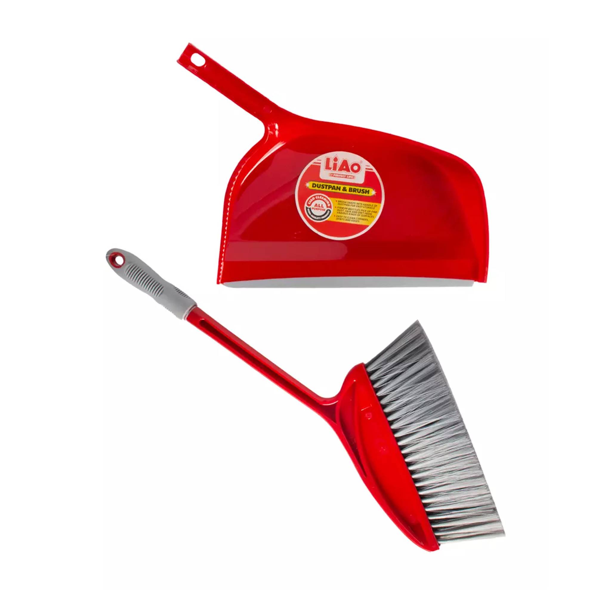 Mini Dustpan & Brush Set - Compact Handheld Broom with Dustpan for Home, Office, Kitchen - Ideal for Small Spaces, Pet Hair, and Quick Cleanups