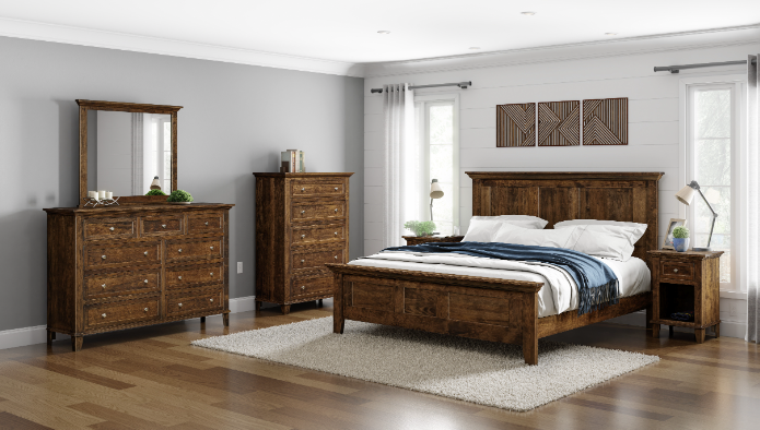 9-Drawer Dresser by Arlington - Solid Wood Bedroom Chest with Ample Storage for Clothes & Accessories - Perfect for Master Bedroom, Guest Room, or Dorm Organization