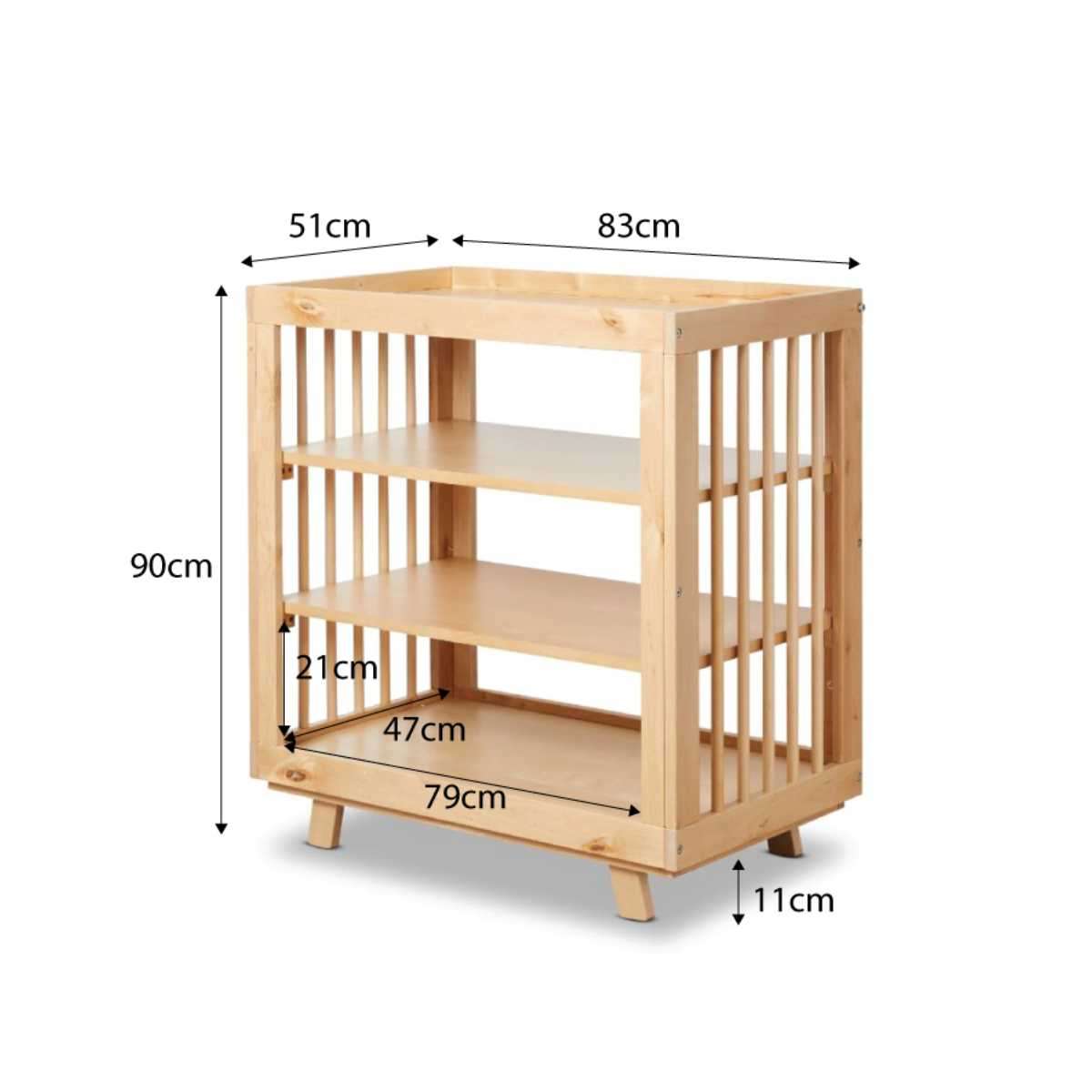 Aspen Sage Natural 7-Piece Nursery Furniture Set for Baby Girls & Boys - Crib, Dresser, Changing Table, Rocking Chair & More - Perfect for Newborns & Toddlers - Modern & Safe Nursery Decor