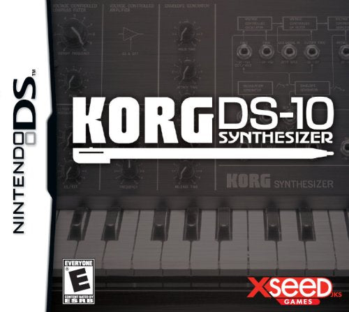 KORG DS-10 Synthesizer for Nintendo DS - Portable Music Production & Sound Design Tool - Perfect for Home Studios, Live Performances & Electronic Music Creation