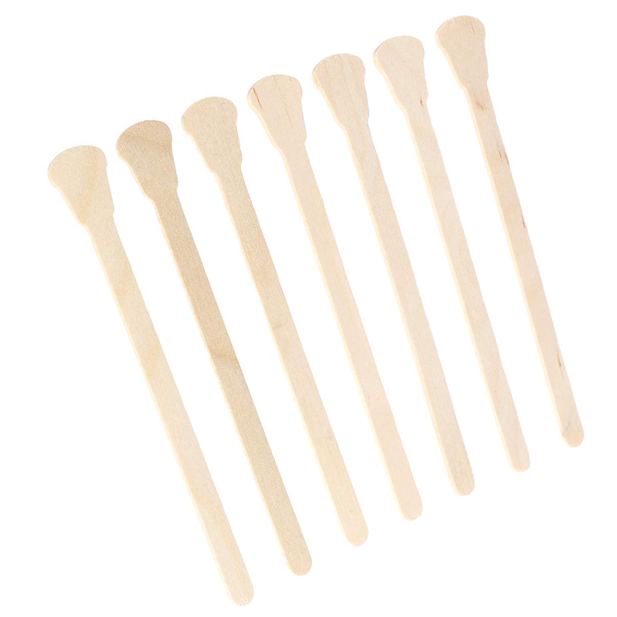 50pcs Wooden Wax Spatulas for Waxing - Natural Wooden Spatula Set for DIY Waxing, Hair Removal & Beauty Care - Perfect for Salon, Spa & Home Use