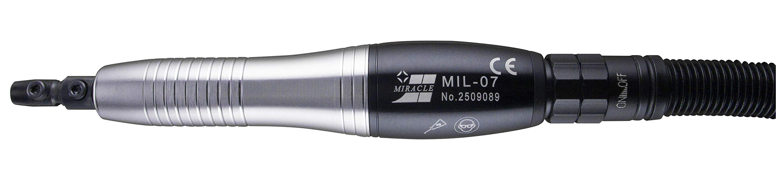 MIRACLE 0.7mm Stroke Pneumatic Linear Lapping Machine (MIL-07) - Precision Surface Finishing Tool for Metal, Glass & Ceramic Polishing