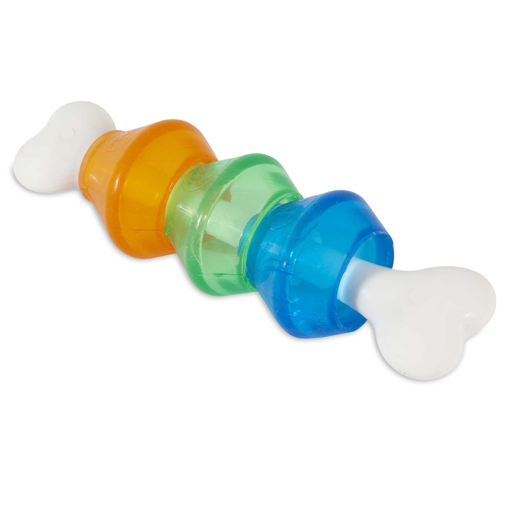 JW Ever Tuff Dog Treat Pod Toy - Durable Chew Toy for Aggressive Chewers - Interactive Puzzle Feeder for Large & Small Dogs - Perfect for Training, Playtime & Mental Stimulation