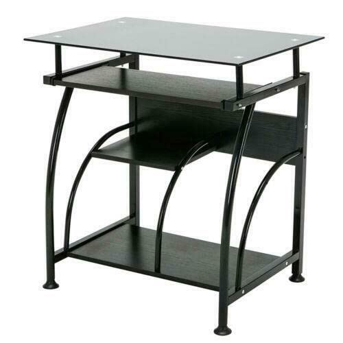Ergonomic Gaming Computer Desk for Home Office & Study - Adjustable Height PC Laptop Workstation with Cable Management | Perfect for Gaming, Remote Work & Online Classes