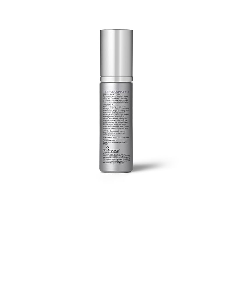 SkinMedica Retinol 1.0 Complex - Anti-Aging Retinol Serum for Face | Advanced Wrinkle Cream Reduces Fine Lines & Wrinkles | Skin Renewal Treatment | 1 Fl Oz | Perfect for Nighttime Skincare Routine & Mature Skin Care Regimen