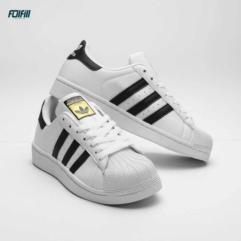 Adidas Superstar Sneakers for Men & Women - Classic Black & White Low-Top Shoes | Casual Wear, Street Style, Everyday Comfort