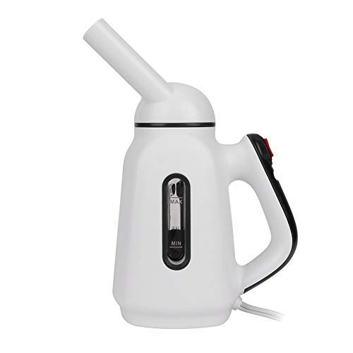 Portable Handheld Garment Steamer for Clothes - Fast Heating Wrinkle Remover & Fabric Steamer for Home, Travel, and Office Use - Sanitizes & Softens Fabrics - White & Black (110V US Plug) - Perfect for Business Trips, Weddings, and Daily Outfit Care