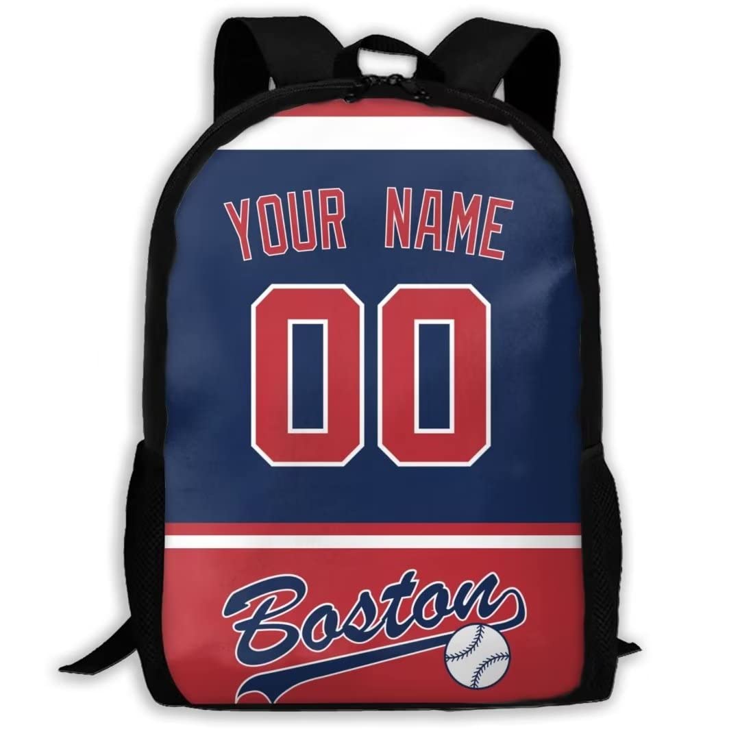 Custom School Backpack with Laptop Compartment - Durable Travel Backpack for Men, Women & Kids - Perfect for College, Work & Outdoor Adventures | Boston Backpack Design