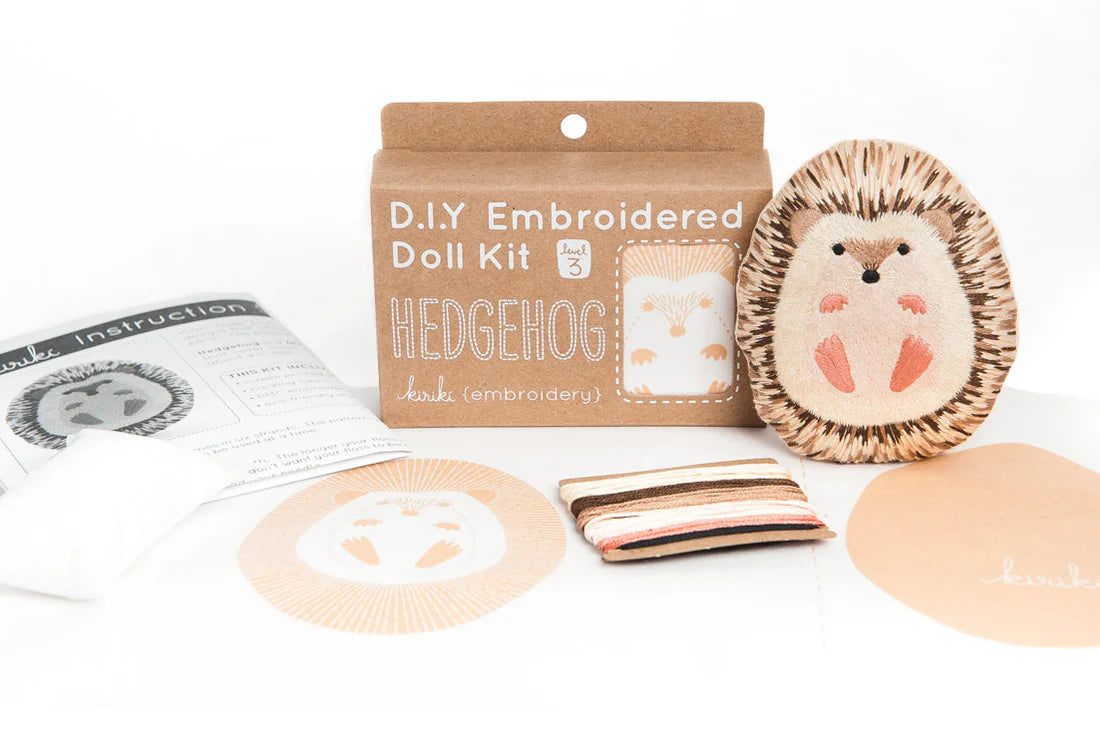 DIY Animal Embroidered Doll Kits for Beginners - Cute Handmade Stuffed Animals Craft Set for Kids & Adults - Perfect for Birthday Gifts, Home Decor, and Creative Sewing Projects