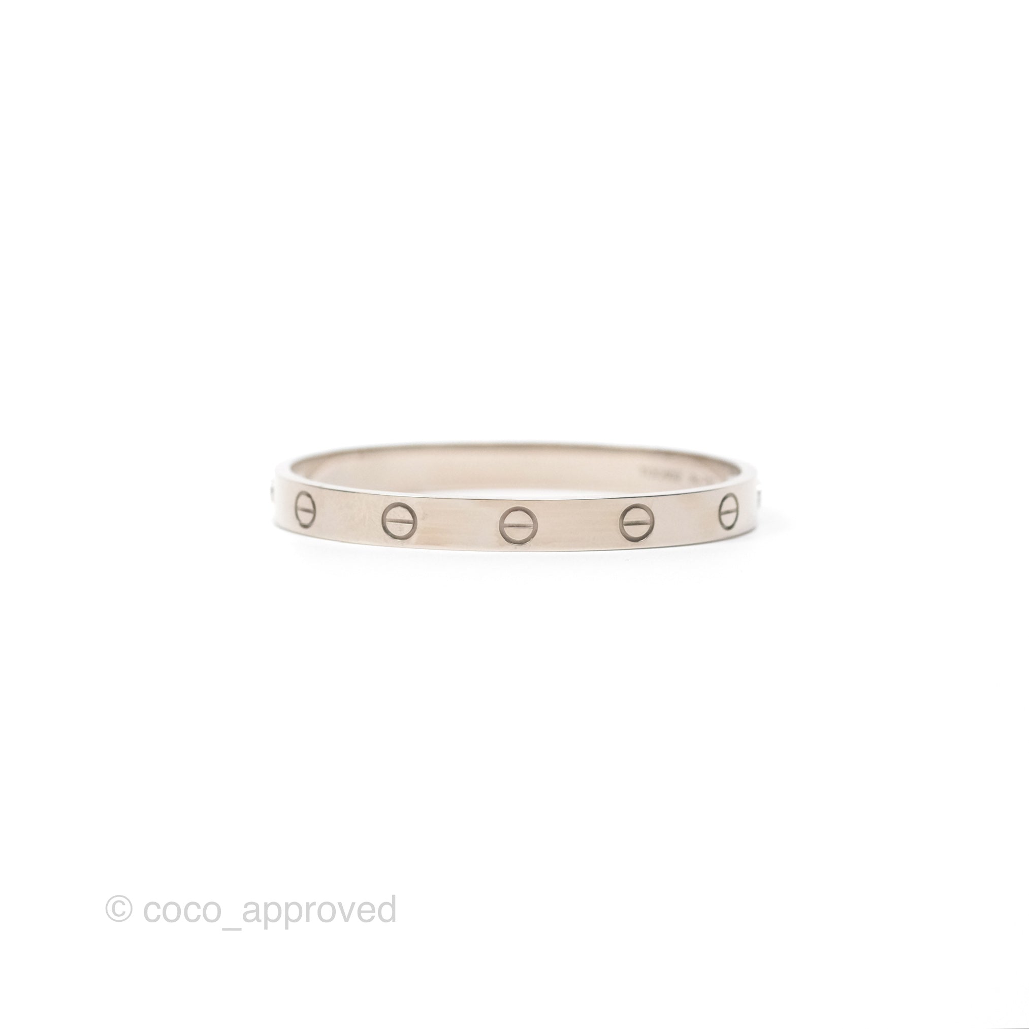 Cartier Love Bracelet in 18K White Gold - Luxury Diamond Bracelet for Women, Perfect for Anniversaries & Special Occasions