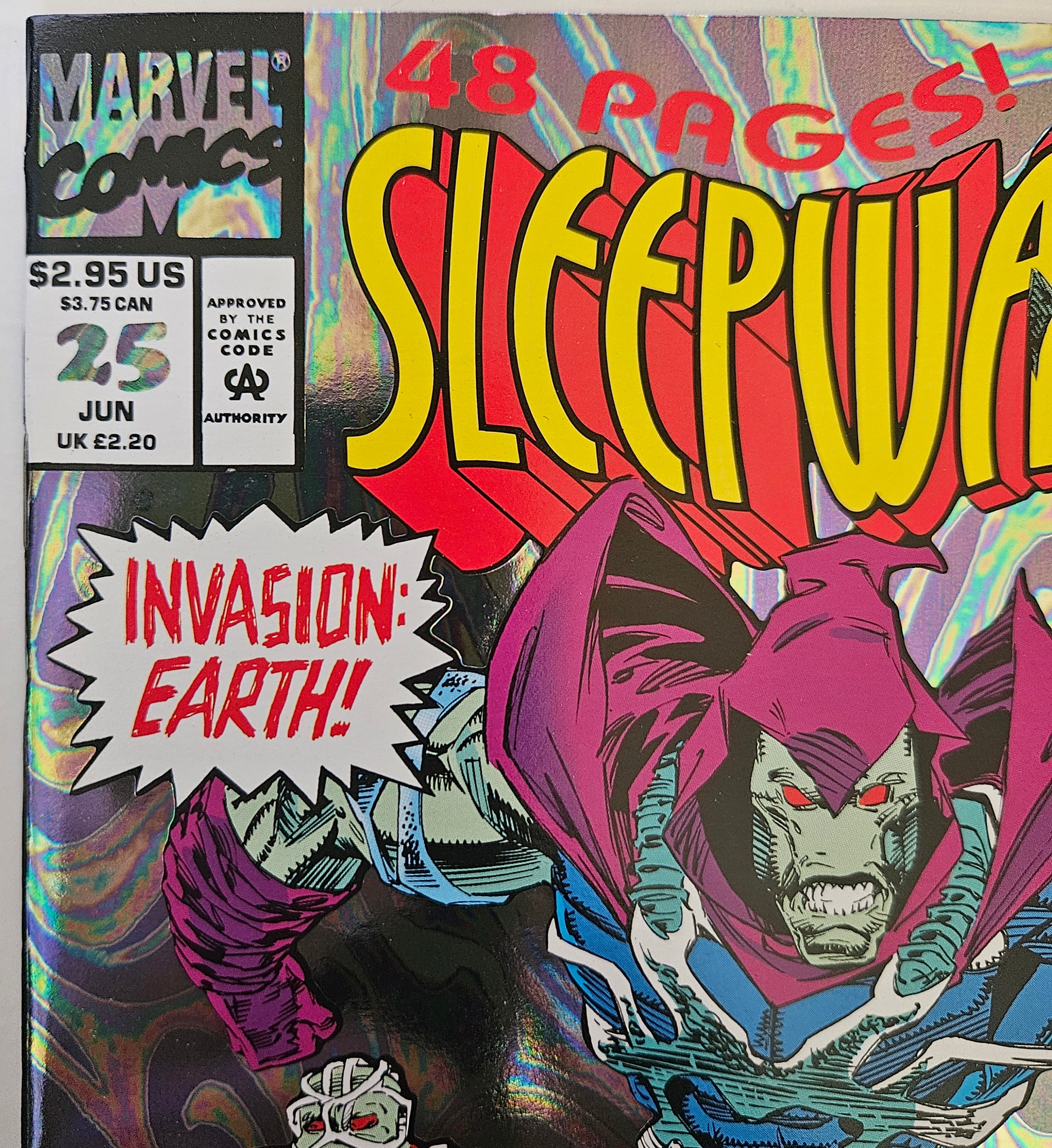 Sleepwalker #25: The New Sleepwalker | Marvel Comics 1992 Issue | Rare Collectible Comic Book | Perfect for Marvel Fans & Comic Collectors