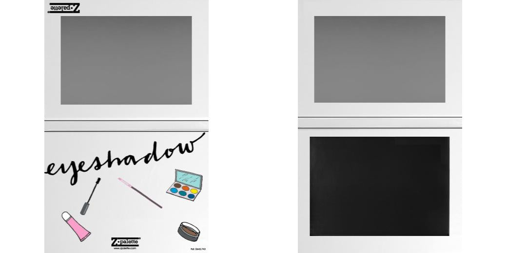 Custom Extra Large Z Palette - Magnetic Makeup Palette for Eyeshadows & Blush - Perfect for Professional Makeup Artists & Travel