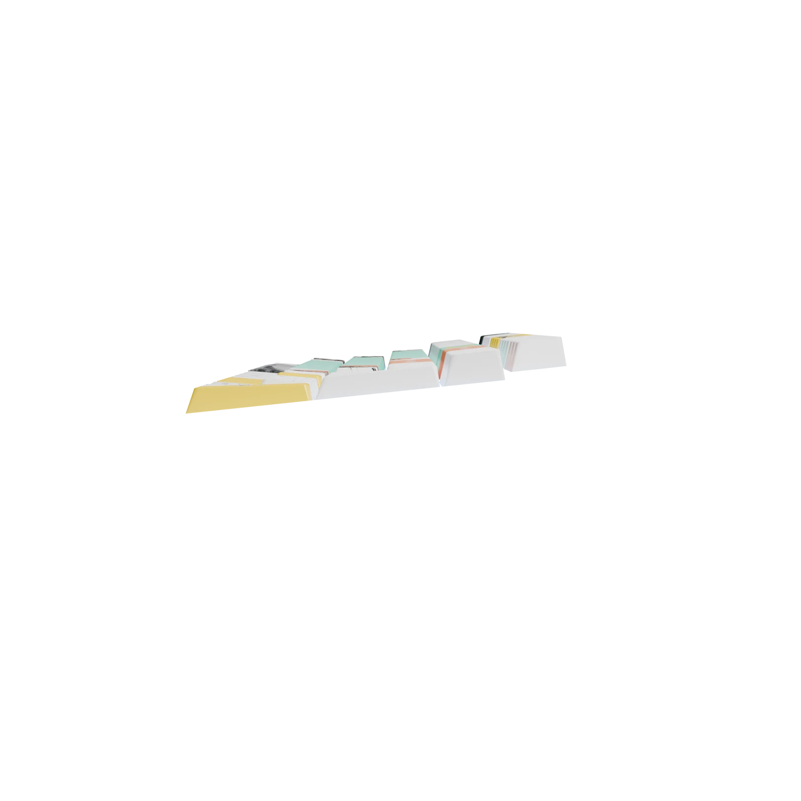 Limited Edition Yellowstone Keycaps - Custom Mechanical Keyboard Keycaps for Gaming & Typing - Perfect for PC, Mac & Laptop Keyboards