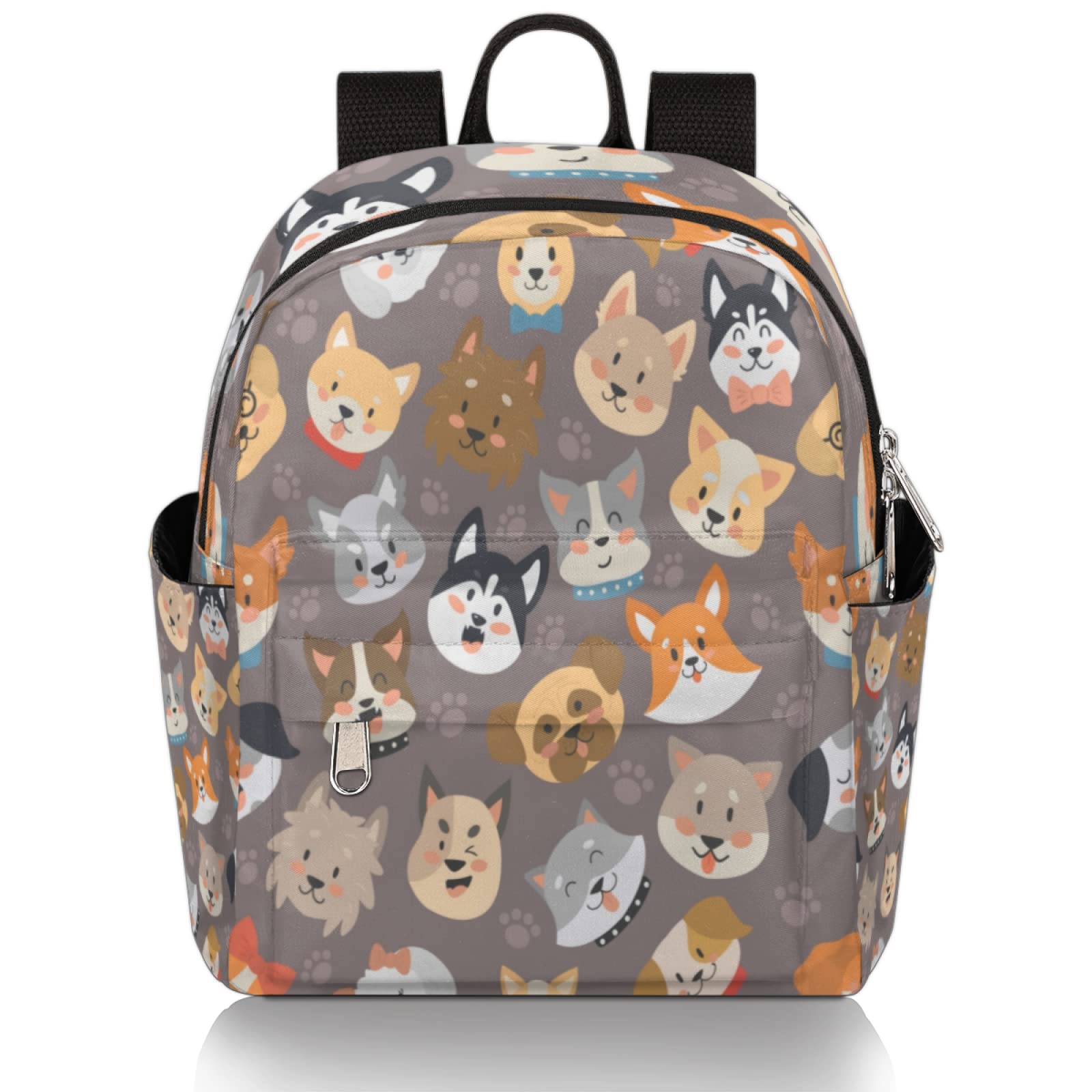 Cute Mini Backpack for Women - Lightweight Small Travel Backpack, Dog Paw Animal Print Shoulder Bag for Girls & Teens, School Bookbag, Casual Daypack - Perfect for School, Travel, Shopping & Daily Use