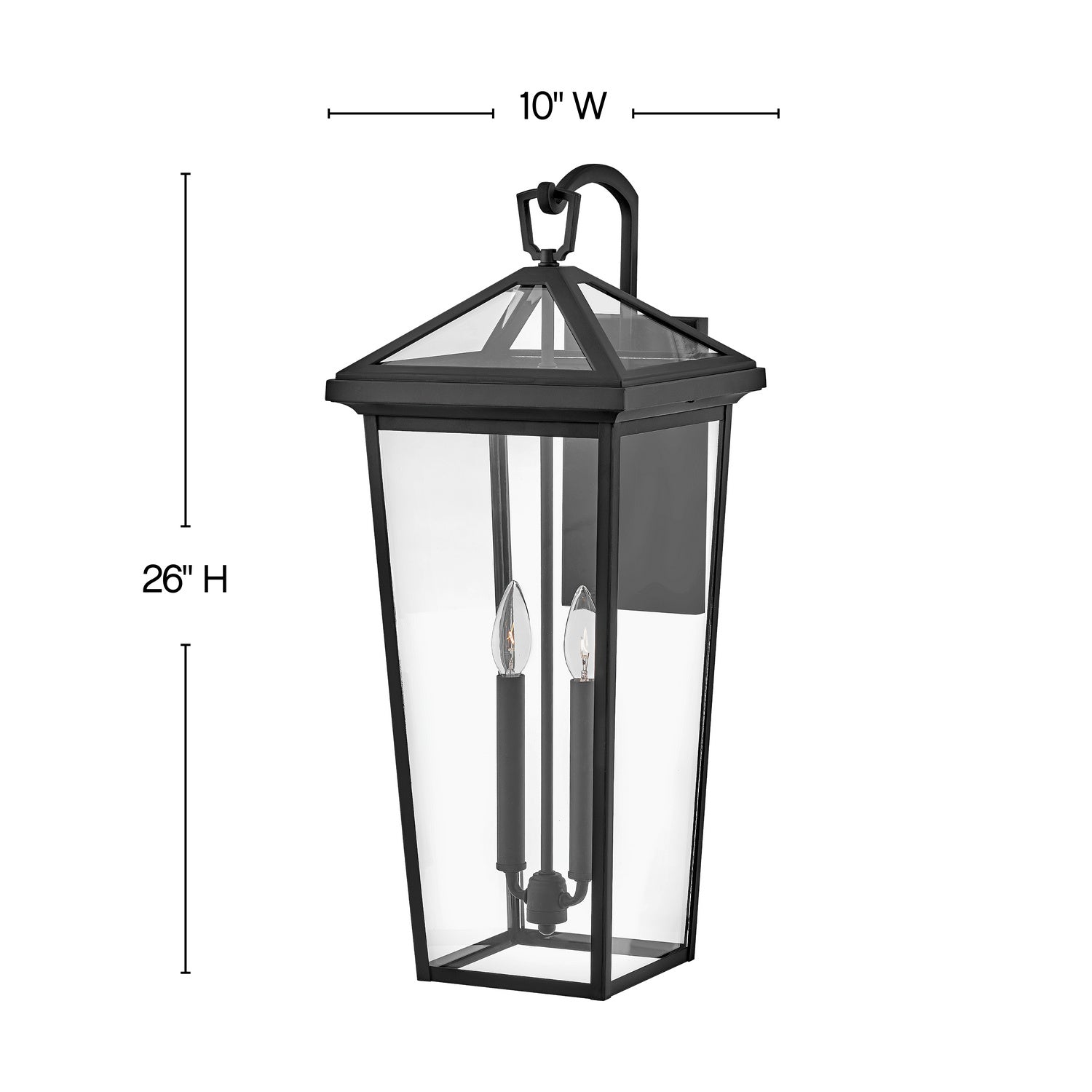 Alford Place Modern LED Wall Sconce - Museum Black Finish - Energy Efficient Lighting for Living Room, Bedroom & Hallway
