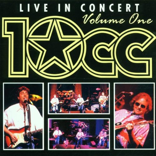 10 CC Live in Concert Vol.1 - Classic Rock Music Album | Best for Vinyl Collectors & Music Lovers | Perfect for Home Listening, Parties & Gifts