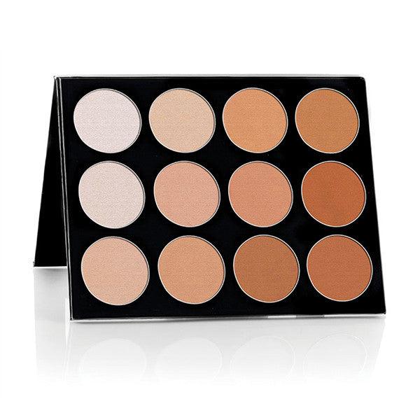 Mehron Celebre Pro HD Pressed Palette - Professional Highlight & Contour Makeup Kit for Face Sculpting - Perfect for Stage, Photography & Special Effects Makeup