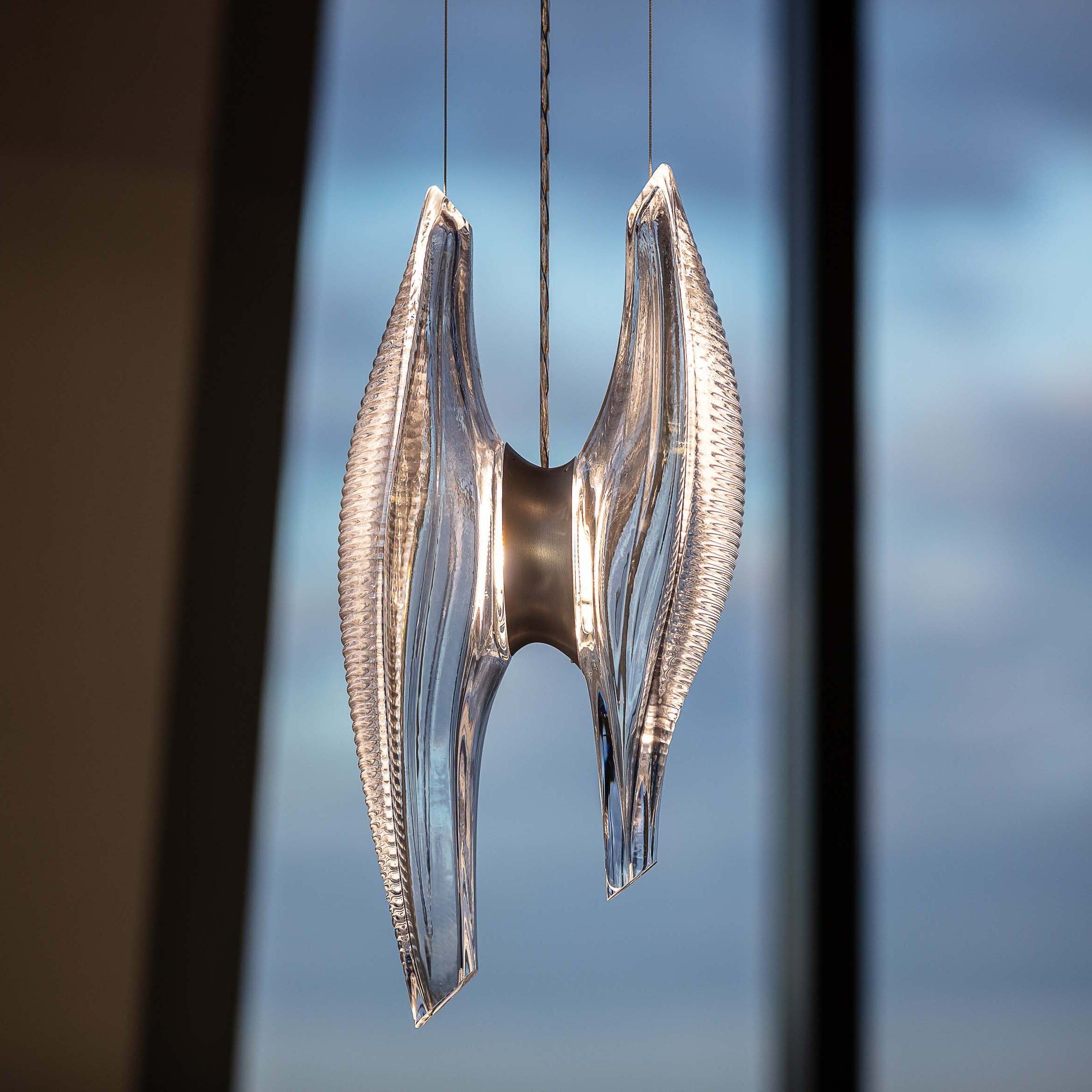 Modern Duna Pendant Light - Sleek Scandinavian Style Hanging Lamp for Dining Room, Kitchen Island, or Living Room Decor
