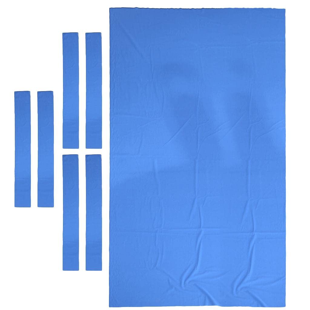 9ft Professional Worsted Pool Table Cloth - Premium Billiard Table Felt with Cushion Strips for Home Game Rooms & Clubs - Perfect for Tournament Play & Recreational Use