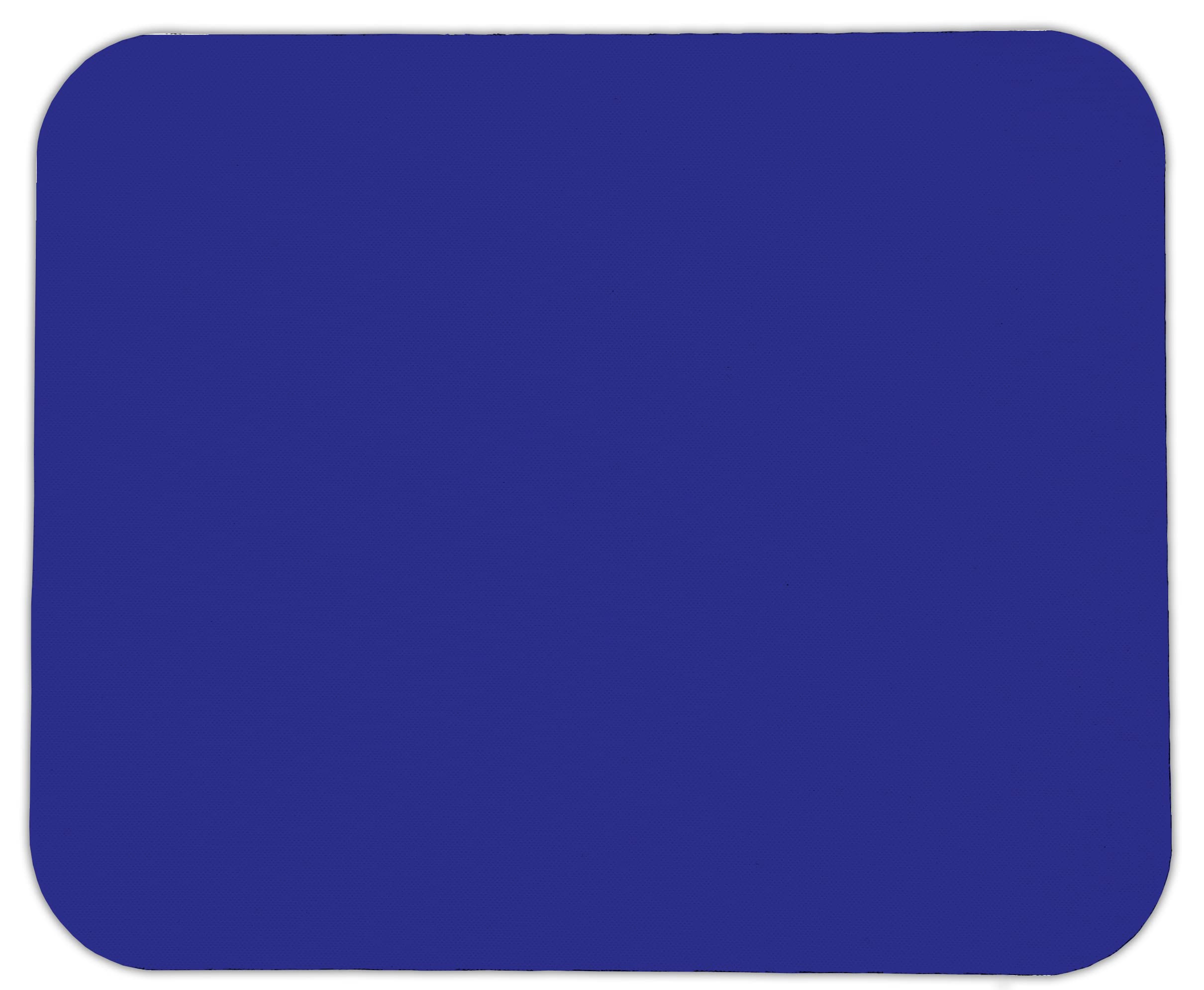 Premium Solid Blue Mouse Pad - Non-Slip Rubber Base, Smooth Surface for Gaming & Office Work - Perfect for Computers, Laptops & Workstations