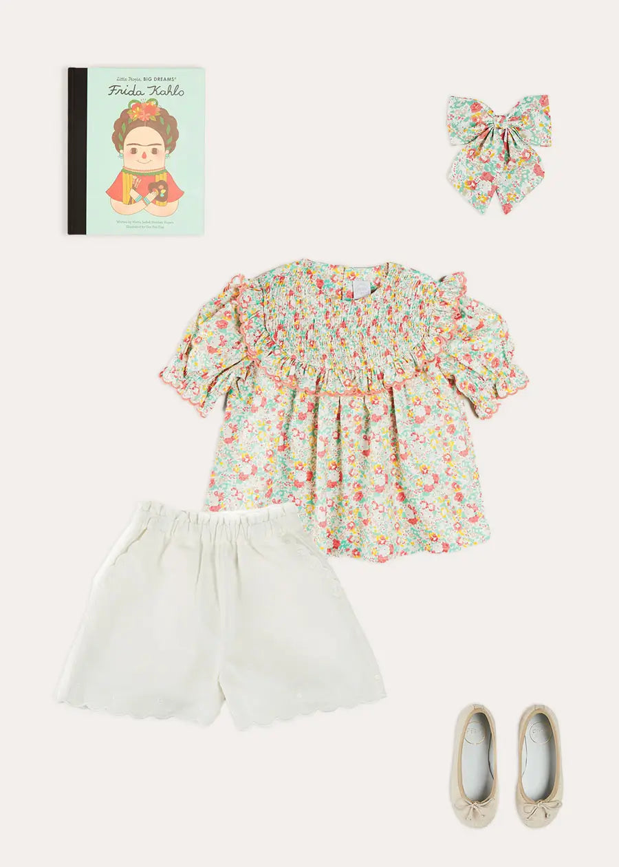 Clementine Blouse for Girls - Stylish & Comfortable Top for School, Parties & Everyday Wear