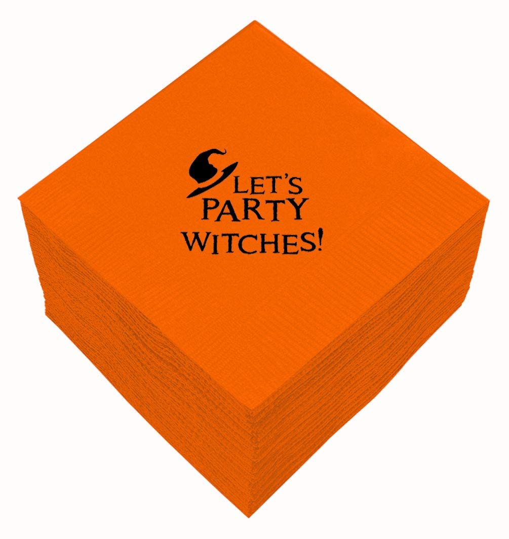 50-Pack Halloween Party Napkins - 5x5