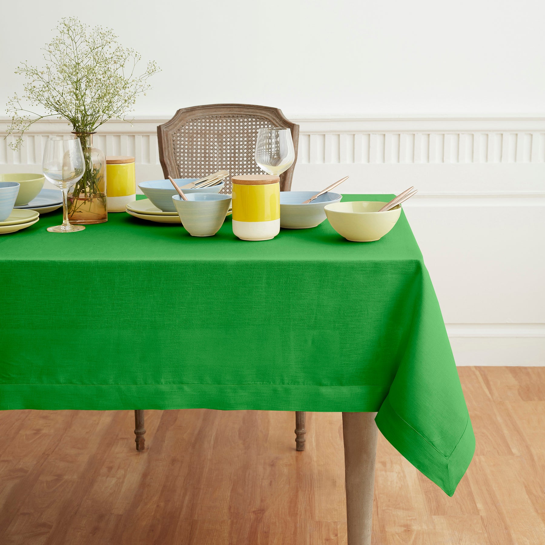 Premium Extra Large Fete Tablecloth - Waterproof & Stain-Resistant for Outdoor Parties, Weddings, and Events