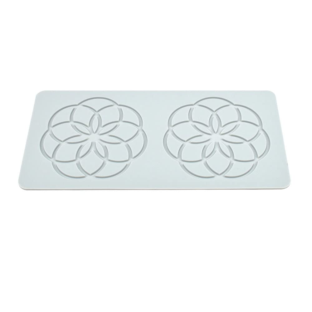 3D Hollow Leaf Fondant Lace Mold - Multi Leaves Flower Silicone Baking Molds for Cake Decorating, Chocolate, Sugar Candy & Cupcake - 7.72x3.8x0.12 Inch - Perfect for Wedding Cakes, Birthday Parties & DIY Dessert Decorations