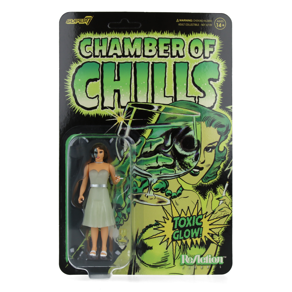 Dead Darling (Glow) Chamber of Chills 19 Pre-Code Horror ReAction Figure - Wave 4 Collectible Toy for Horror Fans | Perfect for Display, Halloween Decor & Comic Con Collections