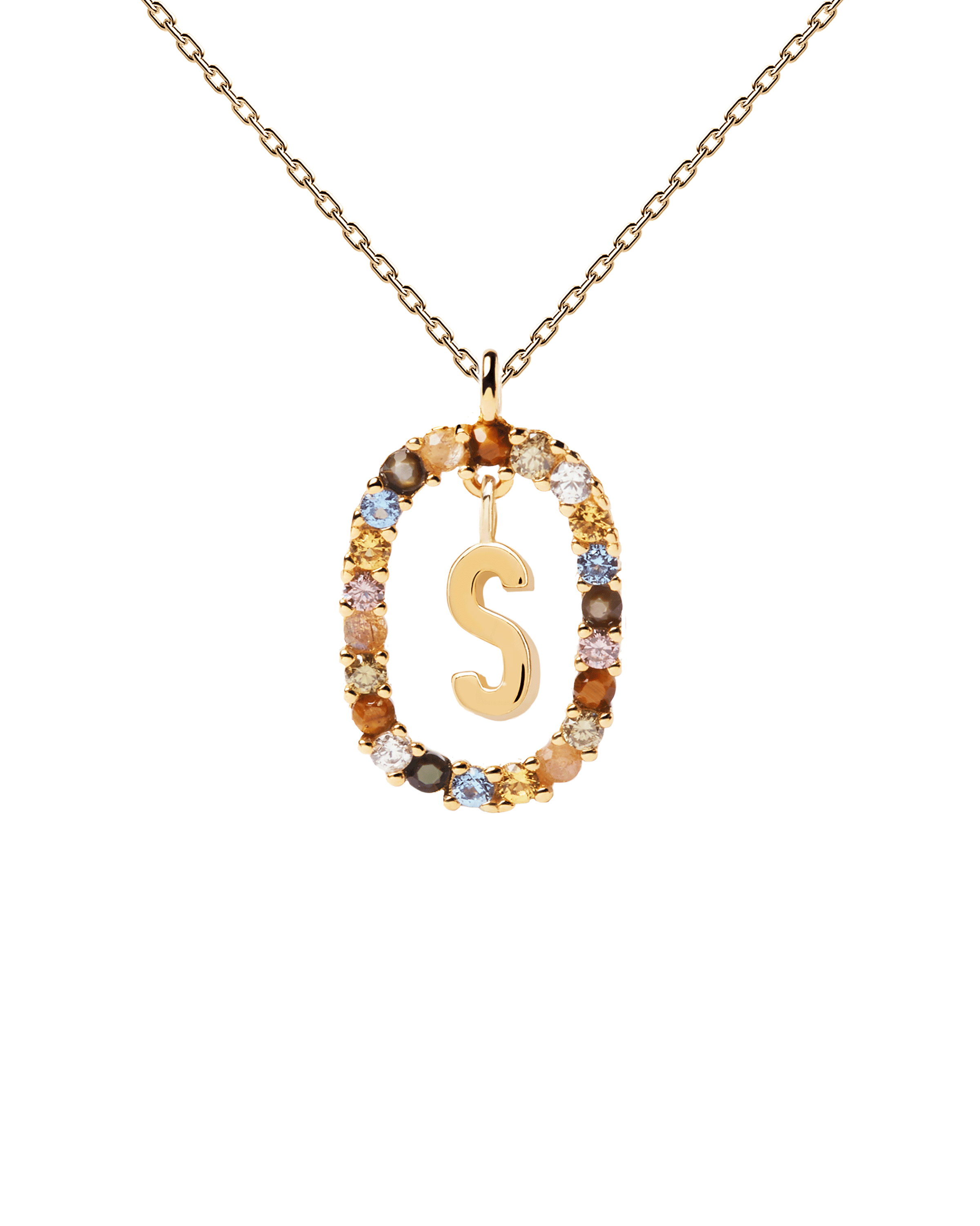 Letter S Necklace - Personalized Initial Necklace for Women, Sterling Silver or Gold Plated, Dainty Alphabet Jewelry - Perfect for Gifts, Everyday Wear & Special Occasions
