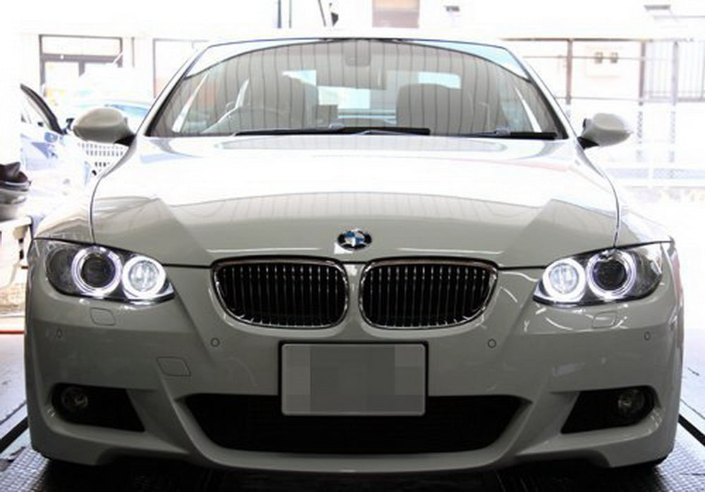 20W 7000K White LED Angel Eyes Halo Ring Marker Light Bulbs - Compatible with BMW 1 3 5 X Series - Perfect for Night Driving & Custom Headlight Upgrades