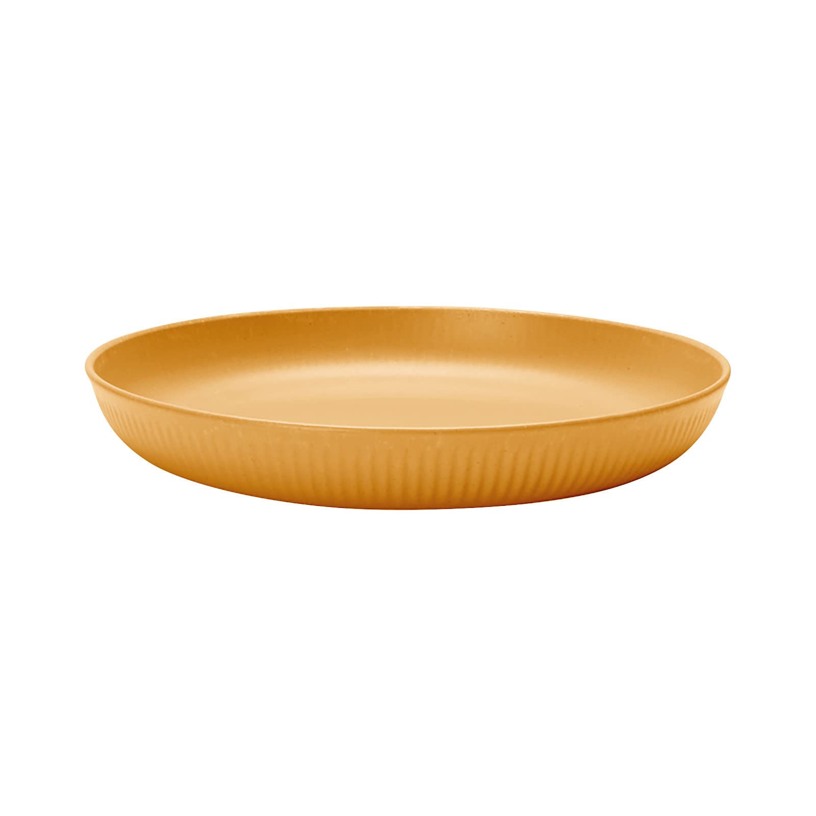 **4-Pack 8.9-Inch Lightweight Wheat Straw Dinner Plates – Microwave & Dishwasher Safe, Unbreakable, Eco-Friendly Plastic Plates for Home, Kitchen, Party, or Dessert – Perfect for Everyday Meals, Outdoor Picnics & Sustainable Dining**