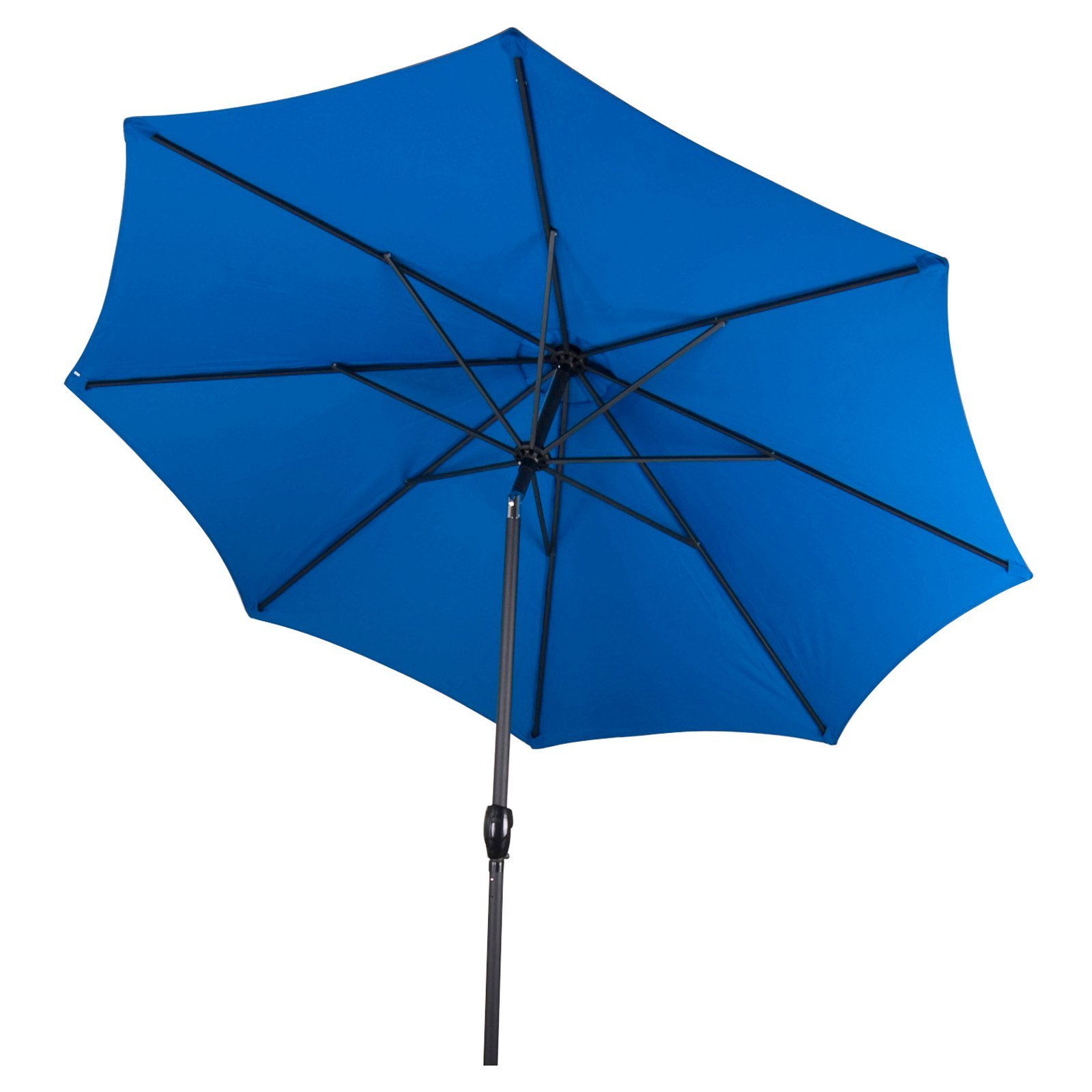 Astella PTS908709-F69 9-Ft Aluminum Patio Umbrella with Push Button Tilt - Outdoor Rated Olefin Fabric in Terracotta - Perfect for Backyard, Poolside, and Outdoor Dining Areas