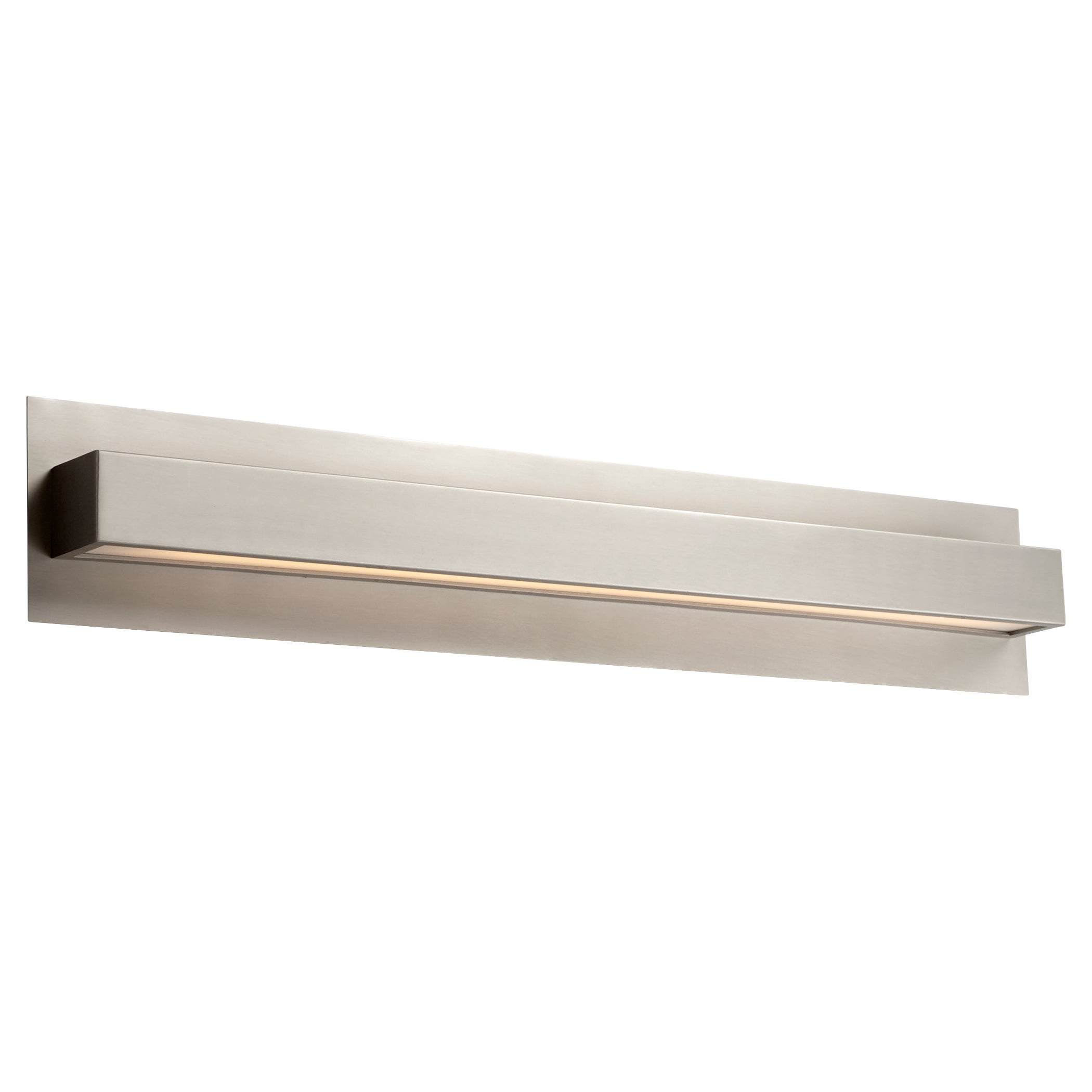 Oxygen Alcor 3-Light 24 Inch Bathroom Vanity Light Fixture in Satin Nickel - Perfect for Modern Bathroom & Powder Room Lighting