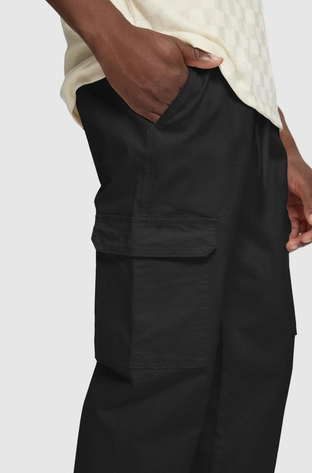 Men's Black Pants - Kult6 Kuwallatee | Comfortable & Stylish for Casual Wear, Work & Outdoor Activities