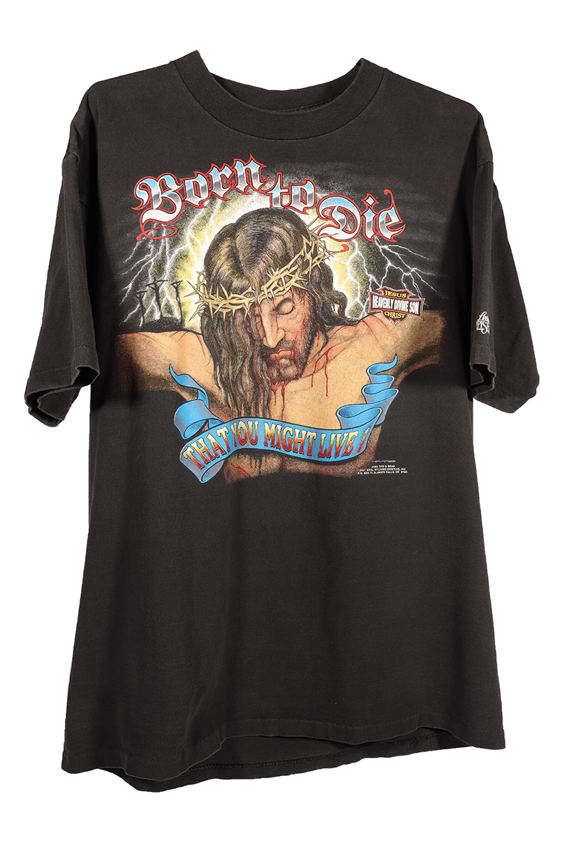 1991 Born To Die Jesus Vintage T-Shirt - Retro Graphic Tee for Men & Women - Perfect for Casual Wear, Gifts & 90s Nostalgia