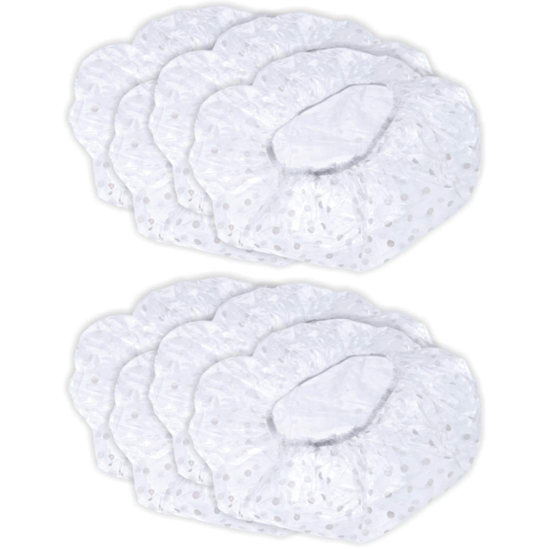 Disposable Shower Caps for Men & Women - Waterproof & Reusable (Pack of 2-4) - Perfect for Travel, Swimming & Hair Care
