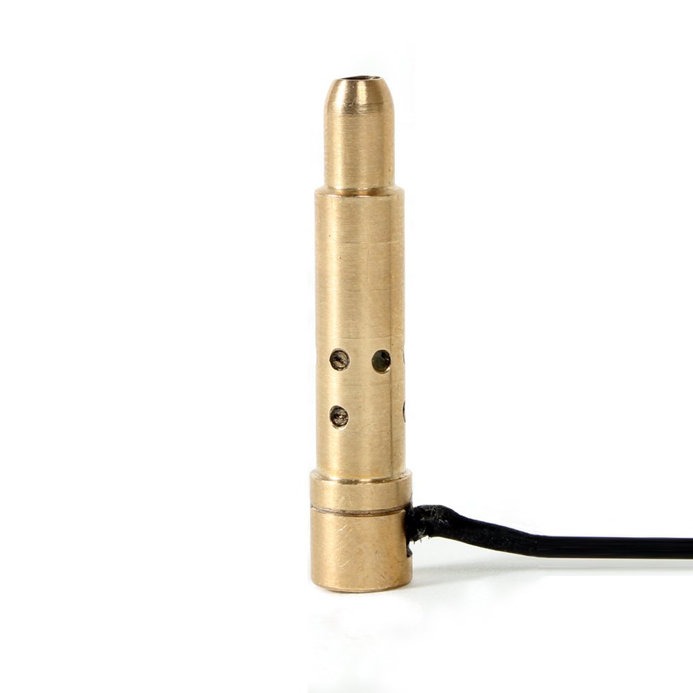 Sightmark RimFire Brass Boresighter with Red Laser - Precision Rifle Scope Alignment Tool for Hunting & Shooting Range Practice