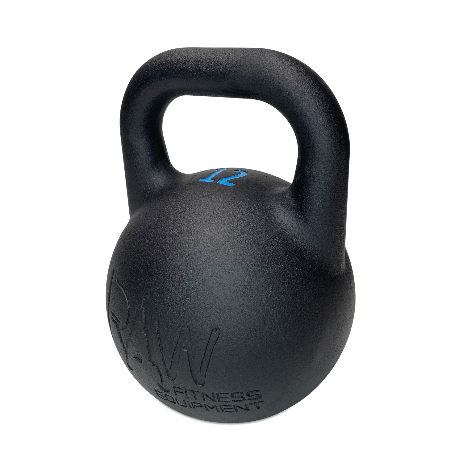 Premium 12KG Black Competition Kettlebell - Ideal for CrossFit, Strength Training & Home Gym Workouts