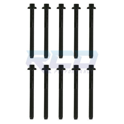 Fel Pro 2008-2010 Ford 6.4L Powerstroke Head Bolt Kit (One Side) - Compatible with F250 F350 Super Duty - Heavy Duty Engine Repair & Maintenance