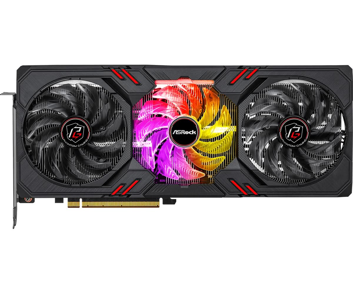 ASRock Intel Arc A770 Phantom Gaming 16GB GDDR6 OC Graphics Card - High Performance for 4K Gaming, Video Editing & Content Creation