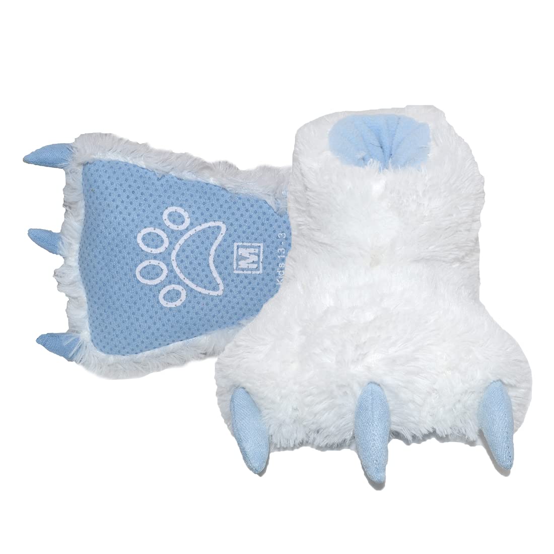 Funny Bear Paw Slippers for Adults & Kids - Dinosaur Themed Monster Slippers for Boys, Girls & Toddlers - Cozy Indoor House Shoes for Winter, Christmas Gifts & Lounge Wear